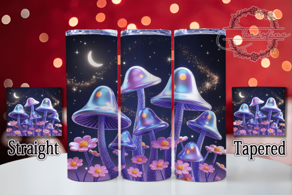 3D Enchanted Forest Mushroom Tumbler: A Strategic Design for Creative Professionals