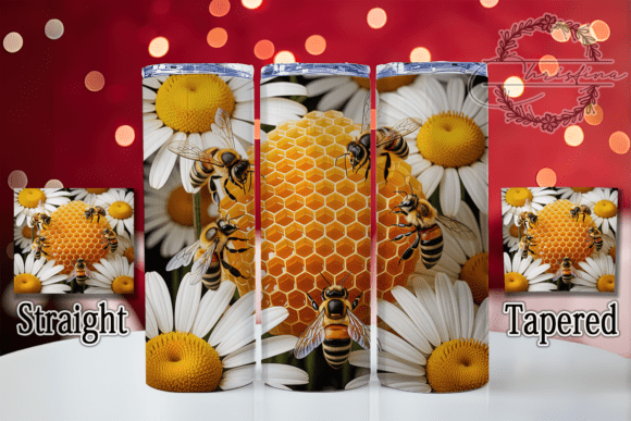 Elevating Custom Drinkware: The Strategic Value of the 3D Bee Honeycomb Tumbler Design