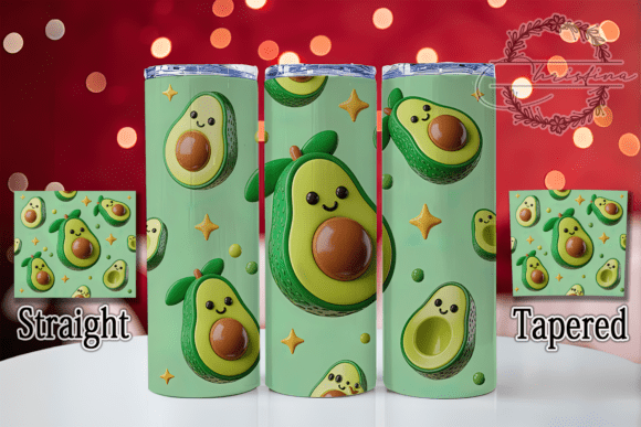 Evaluating the 3D Puffy Avocado Tumbler Design for Custom Drinkware Projects